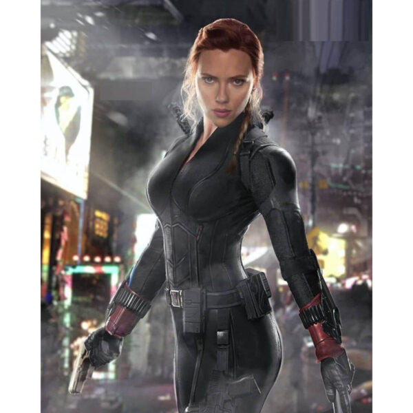 Avengers Endgame Black Widow Jacket