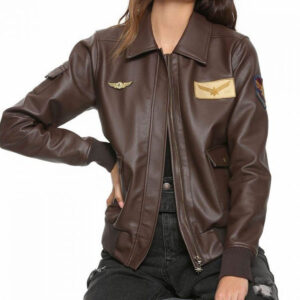 Captain Marvel Leather Jacket