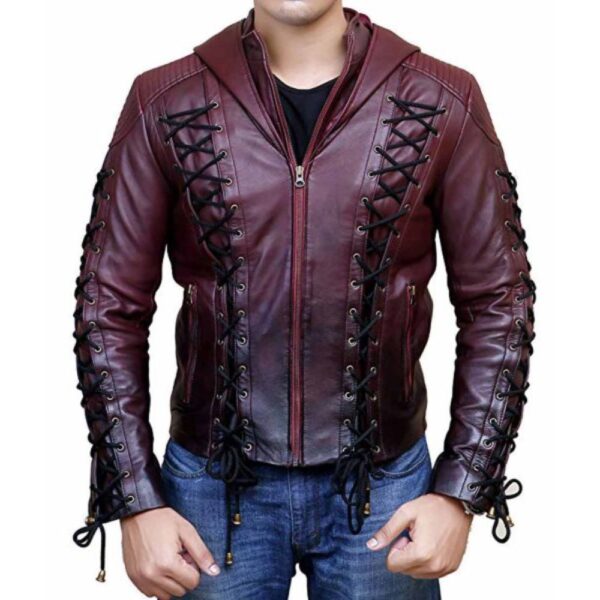 Arrow Arsenal Red Jacket Front