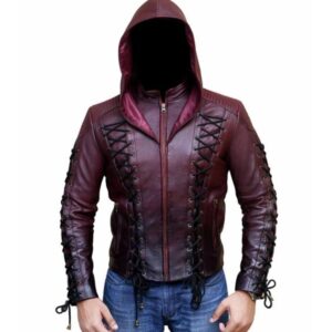 Arrow Arsenal Red Jacket Front