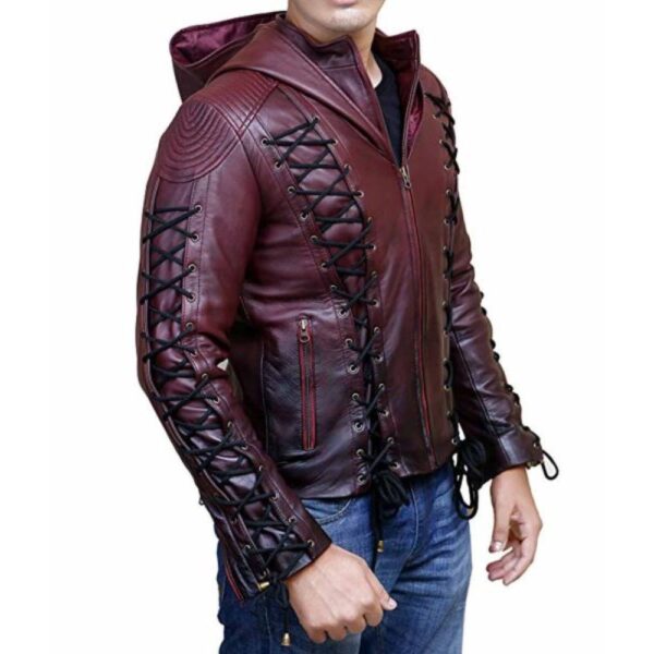 Arrow Arsenal Red Jacket Front